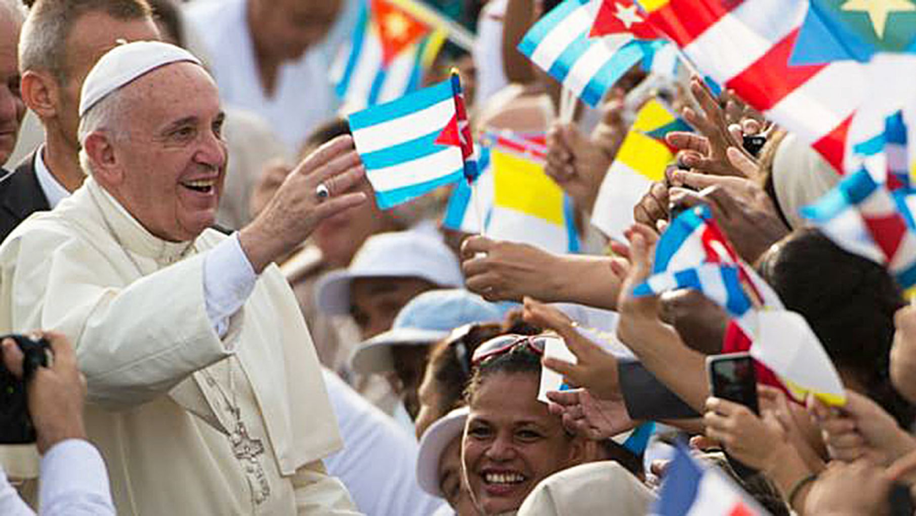 El Papa expresó su apoyo al pueblo cubano y  pidió "paz, diálogo y solidaridad"
